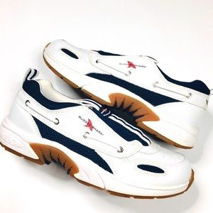 Rugged Shark Mens Athletic Boat Shoe 